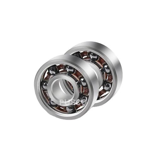 ceramic hybrid bearing cross-section