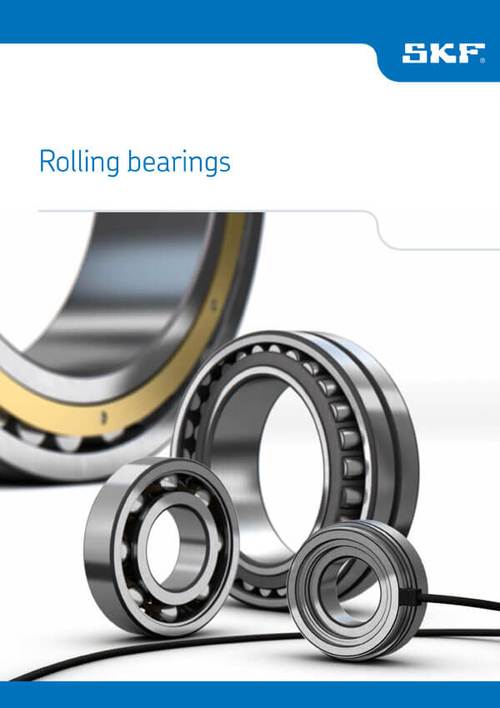 SKF bearing cross-section diagram