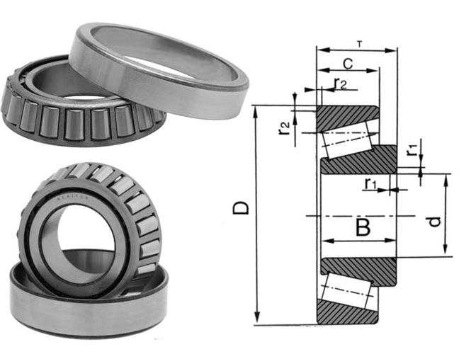 tapered roller bearings metric conversion